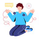 پیش‌نمایش فایل unplugged-error-6299721 از پک هنرمندی