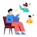پیش‌نمایش فایل video-conference-6299726 از پک هنرمندی