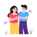 پیش‌نمایش فایل couple-doing-romantic-pose-6543342 از پک زوج‌های ولنتاین