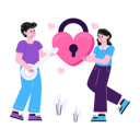 پیش‌نمایش فایل couple-getting-into-relationship-6543363 از پک زوج‌های ولنتاین