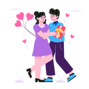 پیش‌نمایش فایل couple-hugging-on-valentines-day-6543369 از پک زوج‌های ولنتاین