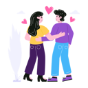 پیش‌نمایش فایل couple-standing-together-6543349 از پک زوج‌های ولنتاین