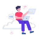 پیش‌نمایش فایل male-web-developer-working-on-website-6557768 از پک فعالیت‌های تجاری