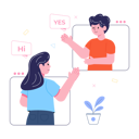 پیش‌نمایش فایل team-meeting-online-6557754 از پک فعالیت‌های تجاری