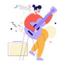 پیش‌نمایش فایل male-guitarist-6673446 از پک تعاملی