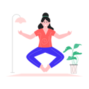پیش‌نمایش فایل girl-doing-meditation-6706301 از پک مدیتیشن