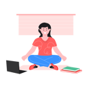 پیش‌نمایش فایل girl-doing-stretching-6706302 از پک مدیتیشن