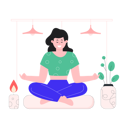 پیش‌نمایش فایل girl-doing-yoga-6706300 از پک مدیتیشن