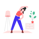 پیش‌نمایش فایل happy-female-doing-yoga-6706306 از پک مدیتیشن