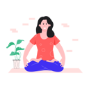 پیش‌نمایش فایل happy-girl-stretching-6706278 از پک مدیتیشن