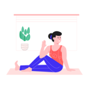پیش‌نمایش فایل happy-woman-stretching-6706312 از پک مدیتیشن