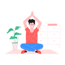 پیش‌نمایش فایل man-doing-stretching-6706271 از پک مدیتیشن