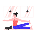 پیش‌نمایش فایل woman-in-yoga-pose-6706264 از پک مدیتیشن