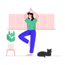 پیش‌نمایش فایل young-girl-doing-stretching-6706288 از پک مدیتیشن