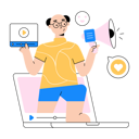 پیش‌نمایش فایل online-marketing-6711152 از پک کسب‌وکار و سفر