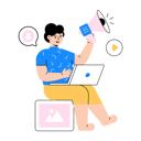 پیش‌نمایش فایل online-marketing-6711168 از پک کسب‌وکار و سفر