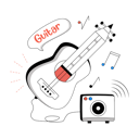 پیش‌نمایش فایل guitar-music-7504447 از پک دوربین