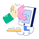 پیش‌نمایش فایل online-friendship-10295510 از پک آژانس خلاق