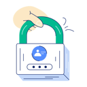 پیش‌نمایش فایل secure-profile-or-account-10295511 از پک آژانس خلاق