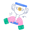 پیش‌نمایش فایل business-trophy-10352035 از پک کسب‌وکار و بازاریابی