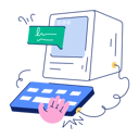 پیش‌نمایش فایل computer-chat-10352107 از پک کسب‌وکار و بازاریابی
