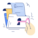 پیش‌نمایش فایل folder-access-10352020 از پک کسب‌وکار و بازاریابی