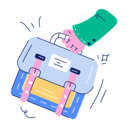 پیش‌نمایش فایل satchel-bag-10352017 از پک کسب‌وکار و بازاریابی