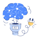 پیش‌نمایش فایل brainstorming-10636638 از پک هوش مصنوعی (AI)