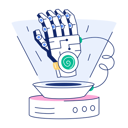 پیش‌نمایش فایل robot-hologram-10636559 از پک هوش مصنوعی (AI)