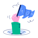 پیش‌نمایش فایل error-flag-10700645 از پک توسعه وب