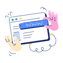 پیش‌نمایش فایل web-domain-10700685 از پک توسعه وب