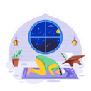 پیش‌نمایش فایل islamic-man-is-offering-salah-11129965 از پک رمضان