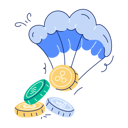 پیش‌نمایش فایل crypto-airdrop-11097911 از پک ارز دیجیتال