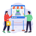 پیش‌نمایش فایل people-making-sale-purchases-11763692 از پک دوشنبه سایبری پویانمایی