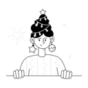 پیش‌نمایش فایل girl-going-in-christmas-party-11760620 از پک جشن و جشنواره