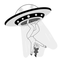 پیش‌نمایش فایل ufo-abduction-done-by-girl-11855317 از پک فناوری متاورس