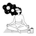 پیش‌نمایش فایل virtual-meditation-done-by-girl-11855332 از پک فناوری متاورس