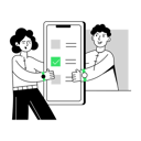 پیش‌نمایش فایل boy-using-educational-app-learning-online-11883359 از پک یادگیری آنلاین