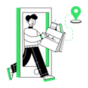 پیش‌نمایش فایل man-doing-online-food-delivery-11938087 از پک بازاریابی محصول