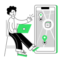 پیش‌نمایش فایل man-doing-order-tracking-11938081 از پک بازاریابی محصول