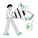پیش‌نمایش فایل man-holding-market-funnel-11938102 از پک بازاریابی محصول