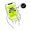 پیش‌نمایش فایل hand-showing-auto-app-11938034 از پک خدمات خودرو