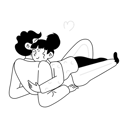 پیش‌نمایش فایل couple-cuddling-at-night-12011869 از پک بغل کردن (در خواب)