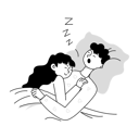 پیش‌نمایش فایل couple-sleeping-with-each-other-12011870 از پک بغل کردن (در خواب)