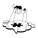 پیش‌نمایش فایل man-trying-to-solve-puzzle-pieces-12011861 از پک فراموشی