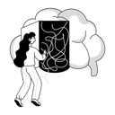 پیش‌نمایش فایل woman-have-messy-brain-12011842 از پک فراموشی