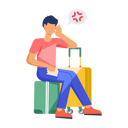 پیش‌نمایش فایل anxious-traveler-at-airport-12148709 از پک رزرو بلیط هواپیما