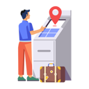 پیش‌نمایش فایل self-checkout-12148714 از پک رزرو بلیط هواپیما