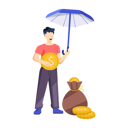 پیش‌نمایش فایل money-insurance-12178733 از پک استارتاپ و کسب و کار نوپا