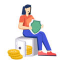 پیش‌نمایش فایل money-protection-12178765 از پک استارتاپ و کسب و کار نوپا